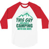 Camper Couple Man 3/4 Sleeve Shirt
