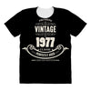 premium vintage 1977 classic perfectly aged limited edition All Over Women's T-shirt