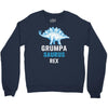 grumpa saurus rex Crewneck Sweatshirt