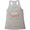 merry christmas Racerback Tank