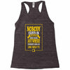 nobody exists on purpose Racerback Tank