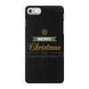 snow merry christmas iPhone 7 Case