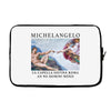 Michelangelo Creation of Adam Laptop sleeve