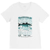 fishing pop V-Neck Tee