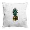 Pineapple Bomb Pocket Throw Pillow