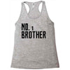 number one brother Racerback Tank