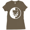 pitbull syndicate logo dogs Ladies Fitted T-Shirt