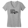 internet killed the video store Women's V-Neck T-Shirt