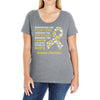 Supporting the Fighters Admiring the Survivors Honoring the Taken Ladies Curvy T-Shirt