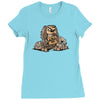 naughty boy Ladies Fitted T-Shirt