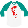 superhero cool 3/4 Sleeve Shirt