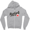 rebel alliance long sleeve tee Zipper Hoodie