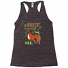 boxer wining Racerback Tank
