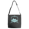 married men fishing club! Adjustable Strap Totes