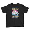 I Wish I Were a Unicorn So I Could Stab Idiots with My Head Youth Tee