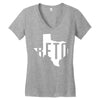 Beto Texas Map Women's V-Neck T-Shirt