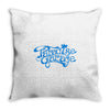 bargain paradise garage sign Throw Pillow