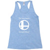do you even smash bro Racerback Tank
