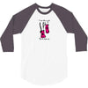 i run like a girl try to keep up 3/4 Sleeve Shirt