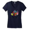 native american Women's V-Neck T-Shirt