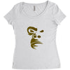 Gorila Face Women's Triblend Scoop T-shirt