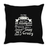 i'm not just an aunt Throw Pillow