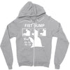 big hero 6 baymax tee fist bump balalala walt disney animation Zipper Hoodie