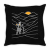 hiking Throw Pillow