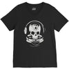 astronaut skull V-Neck Tee