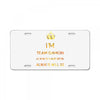 team damon salvatore License Plate
