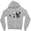 Football Statue Zipper Hoodie