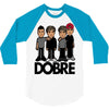 dobre twins dobre brother 3/4 Sleeve Shirt