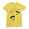 I Do Not Want To Go To School Ladies Fitted T-Shirt