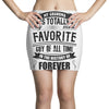 My Grandma Totally Most Favorite History Forever Mini Skirts