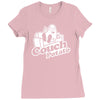 couch potato Ladies Fitted T-Shirt