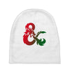 dungeons dragons logo Baby Beanies