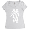 american flag soldier Women's Triblend Scoop T-shirt