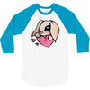 cute lop eared rabbit 3/4 Sleeve Shirt