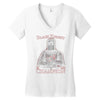black knight is my champion Women's V-Neck T-Shirt
