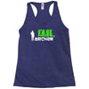 archer cartoon Racerback Tank