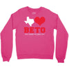 Texas Loves Beto Crewneck Sweatshirt