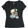 heroes of the space Women's Triblend Scoop T-shirt