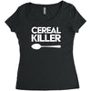 cereal killer Women's Triblend Scoop T-shirt