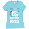 Never Underestimate A Pawpaw With An Engineer Degree Ladies Fitted T-Shirt