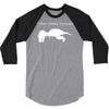 t rex hates pushups 3/4 Sleeve Shirt