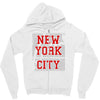 new york city Zipper Hoodie