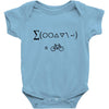 bike maths Baby Bodysuit