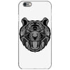 tiger zentangle iPhone 6/6s Case