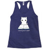 learning how to adul Racerback Tank