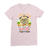 life's a pug Ladies Fitted T-Shirt